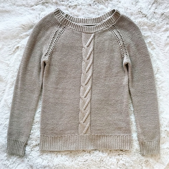Moving sale GUC | Apt. 9 Small Beige Cardigan Sweater | Gorgeous Knit! - Picture 7 of 14